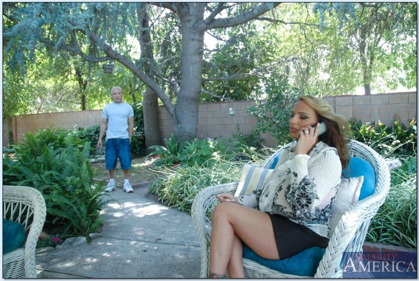 Lisa Lipps fucking in the chair with her tits